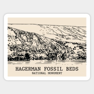 Hagerman Fossil Beds National Monument Magnet